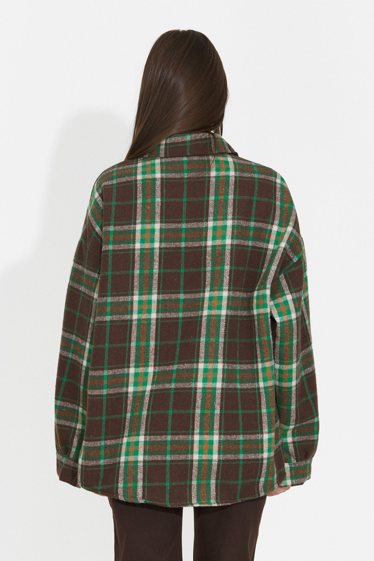 Camasa casual verde Jesitova Bogas