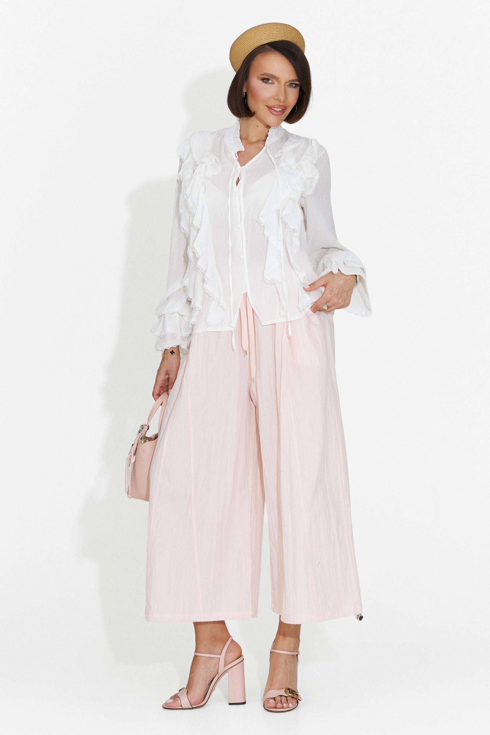 Camicia Casual Bianca da Donna di Alcadia Bogas