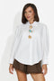 Camicia donna casual bianca Delany Bogas