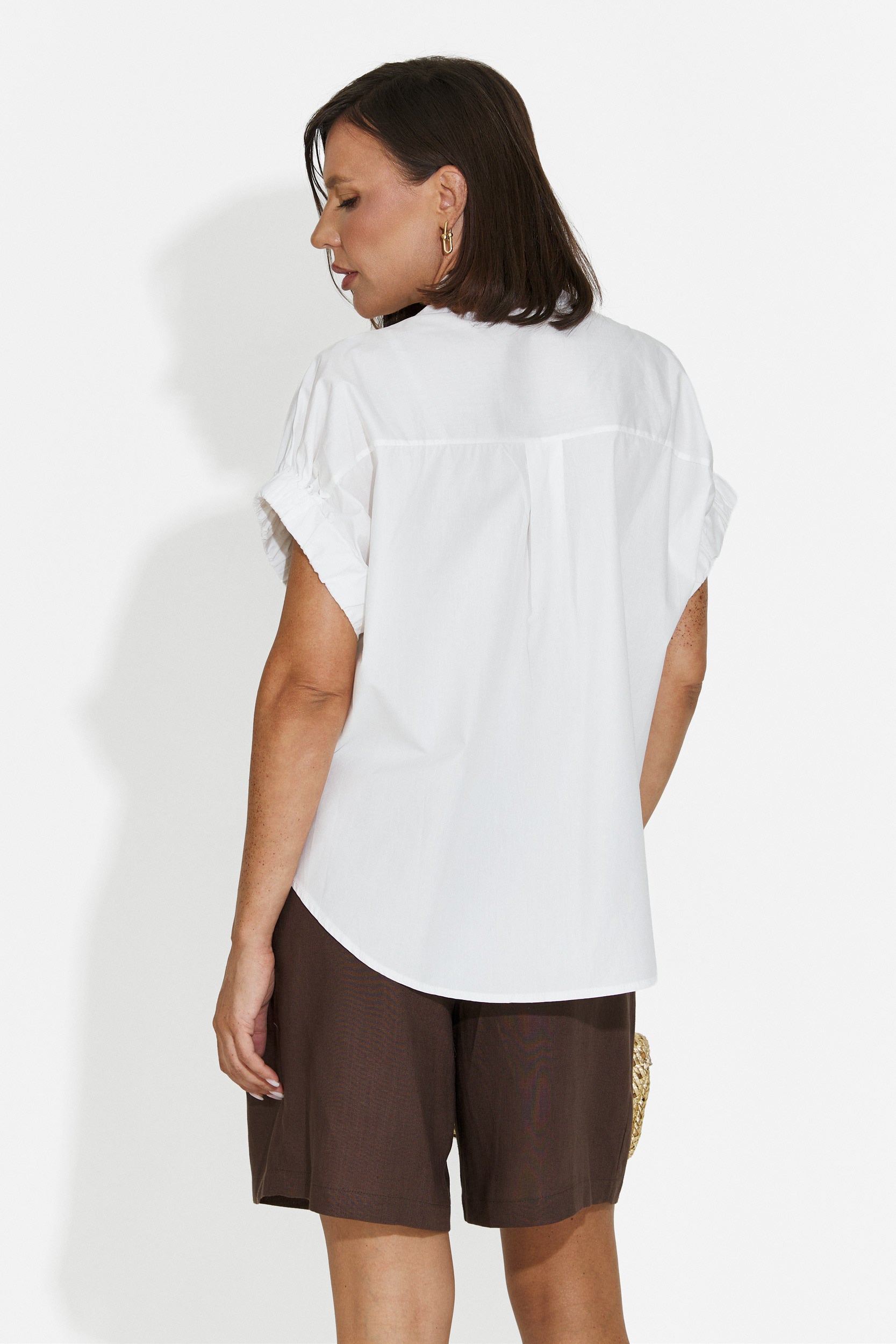 Camicia donna casual bianca Odeneia Bogas