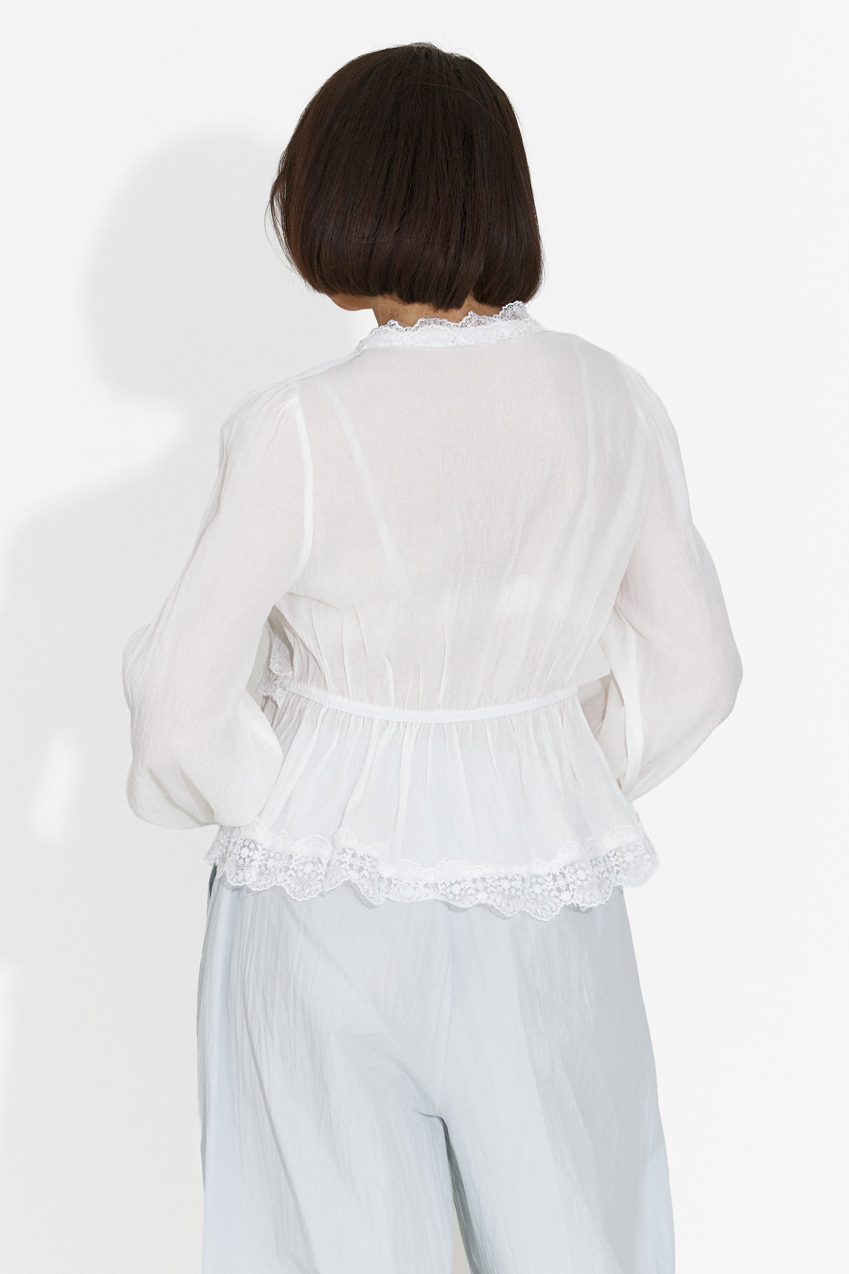 Camasa dama casual alba Seliona Bogas