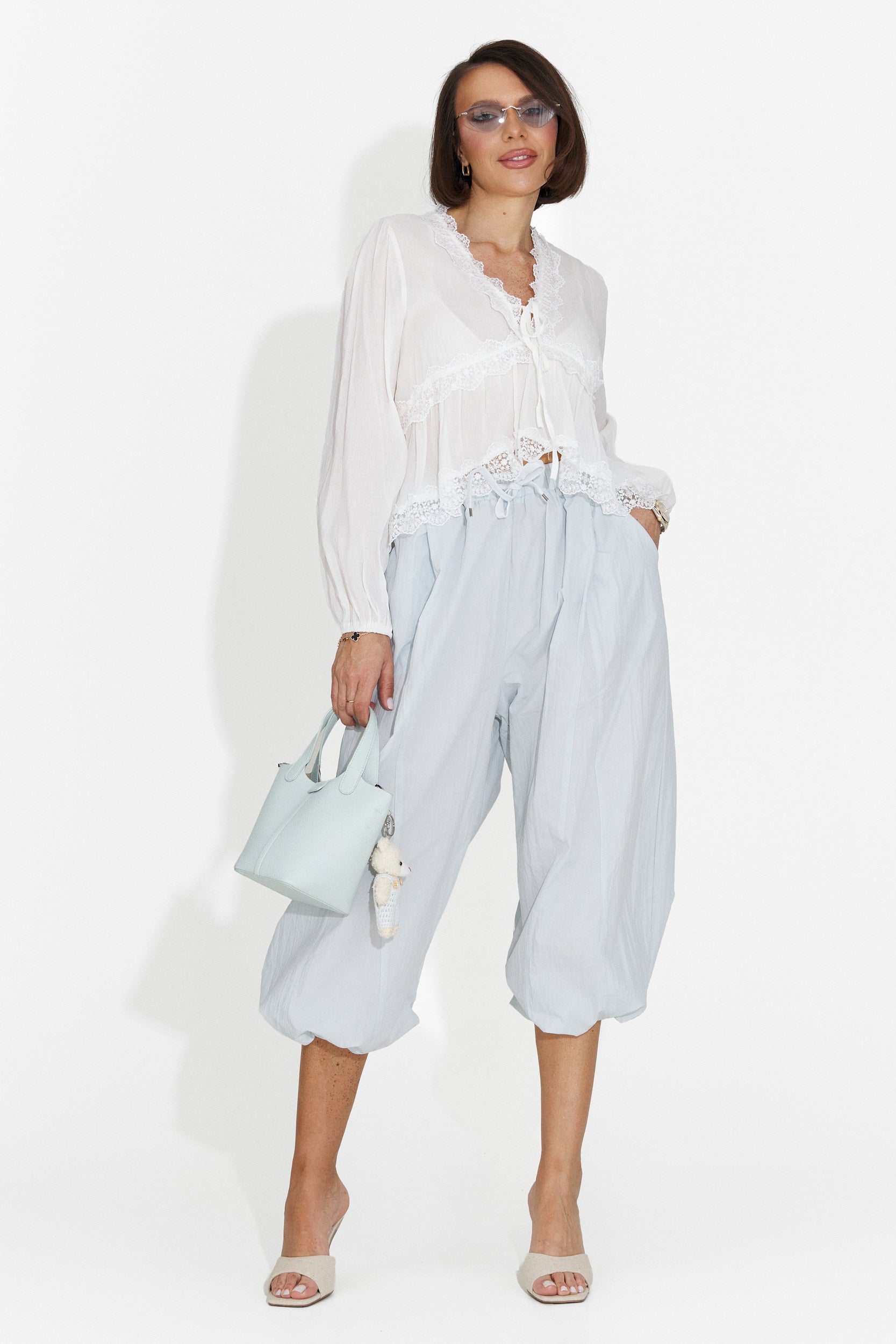 Camicia Casual Bianca da Donna di Seliona Bogas
