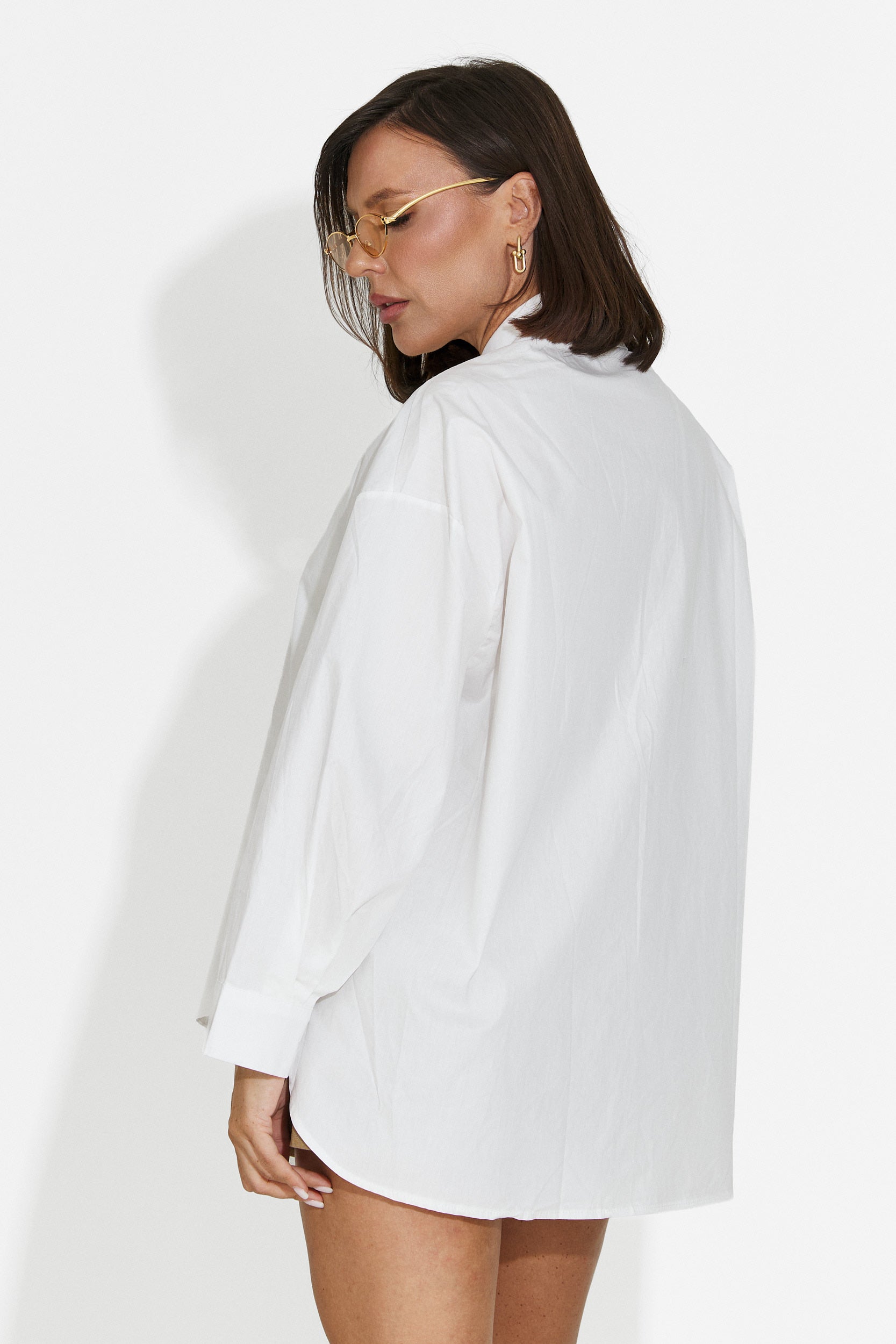 Camicia donna casual bianca Trusapy Bogas