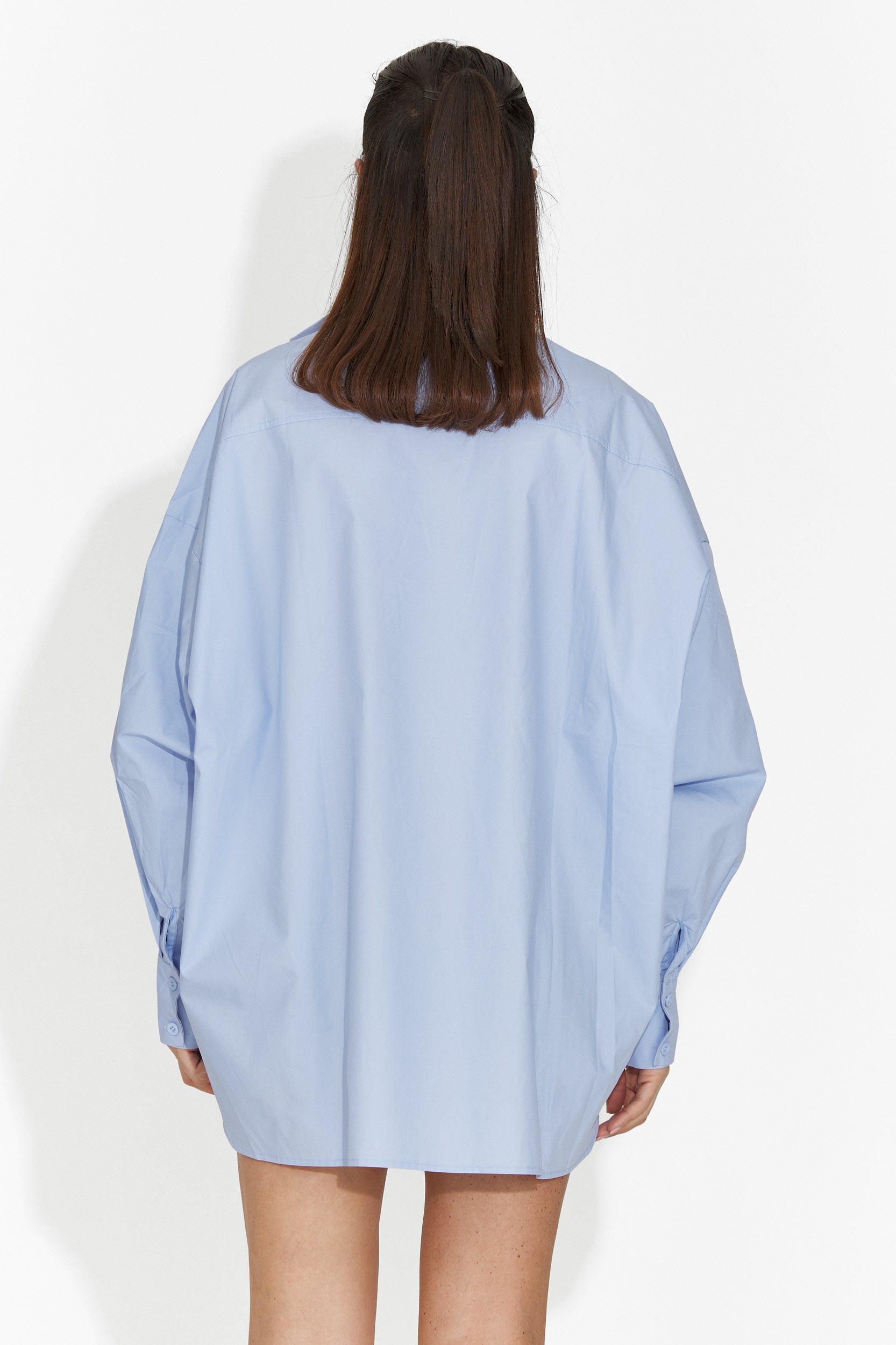 Camicia Casual Blu da Donna Abrienda Bogas