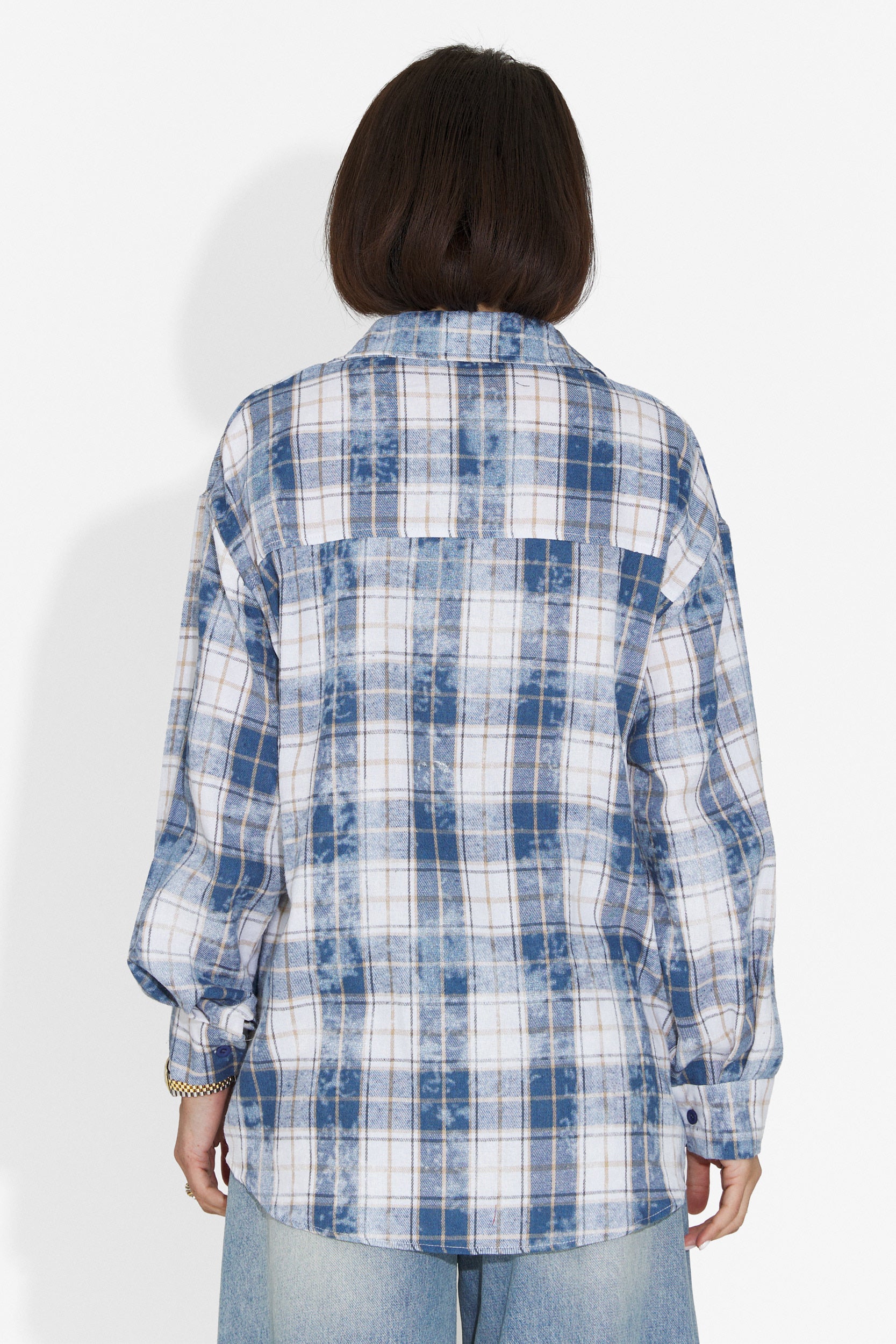 Camicia Casual Blu da Donna Adelyma Bogas