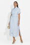 Camicia donna casual azzurra Genoma Bogas