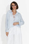 Camicia Casual Blu da Donna con Grafica Bogas
