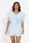 Camicia casual da donna azzurra Karlasia Bogas