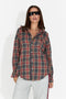 Bogas Import Camicia Casual Bordeaux da Donna