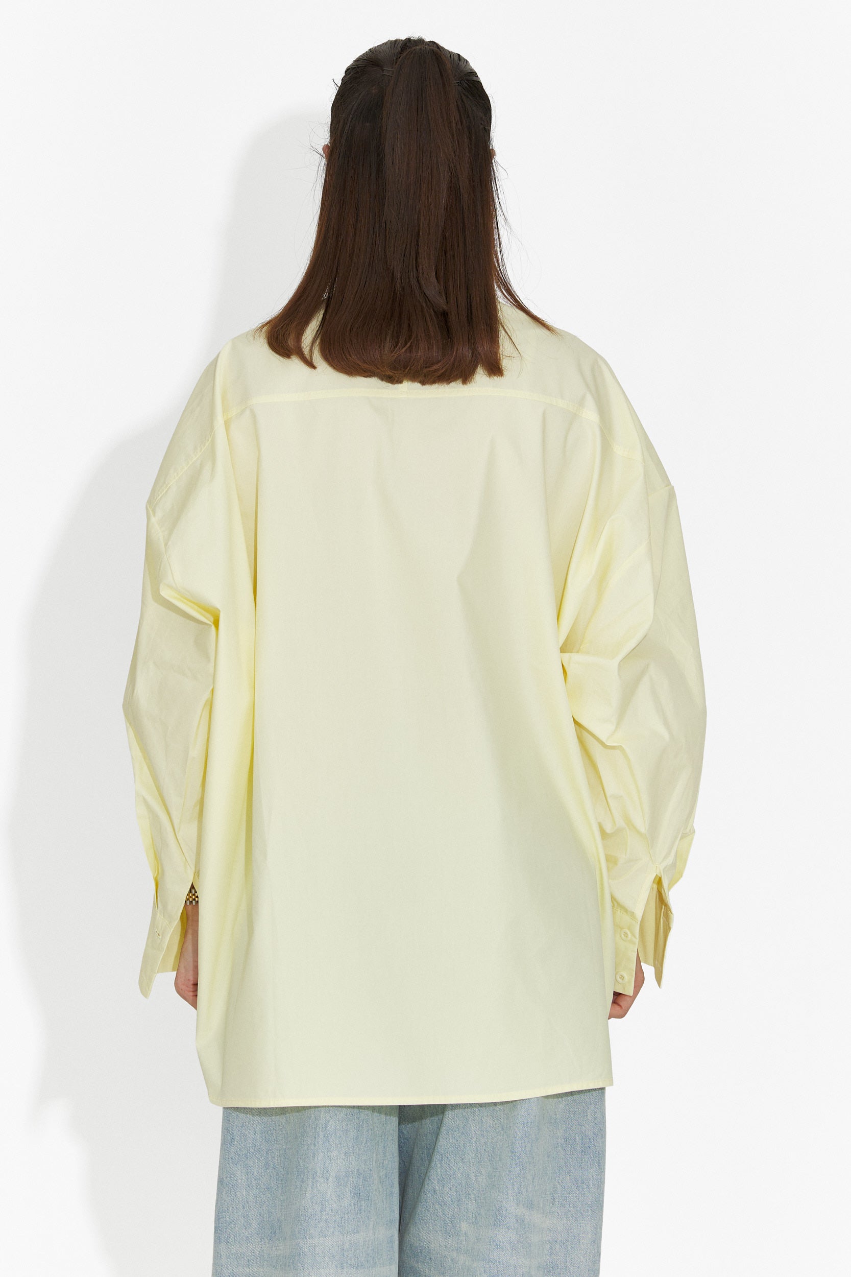 Camicia Casual Gialla da Donna di Abrienda Bogas