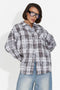 Camicia Casual Grigia da Donna Adelyma Bogas