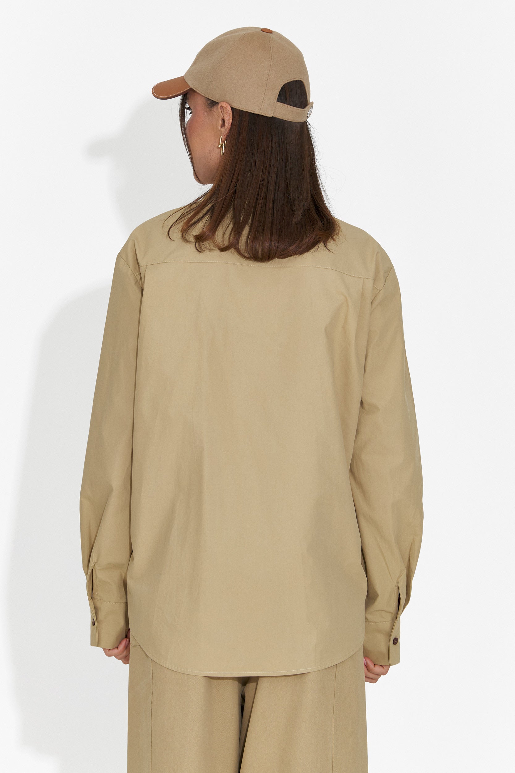 Camicia Casual Marrone da Donna di Edinea Bogas