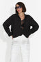 Camicia casual nera da donna Graphi Bogas