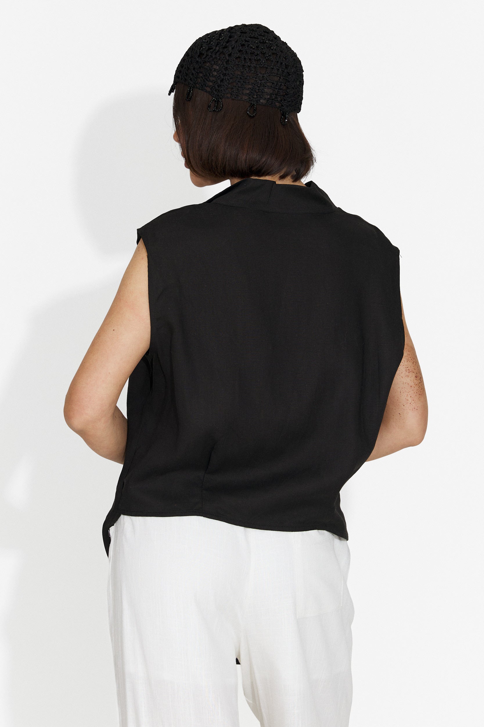 Camasa dama casual neagra Notario Bogas