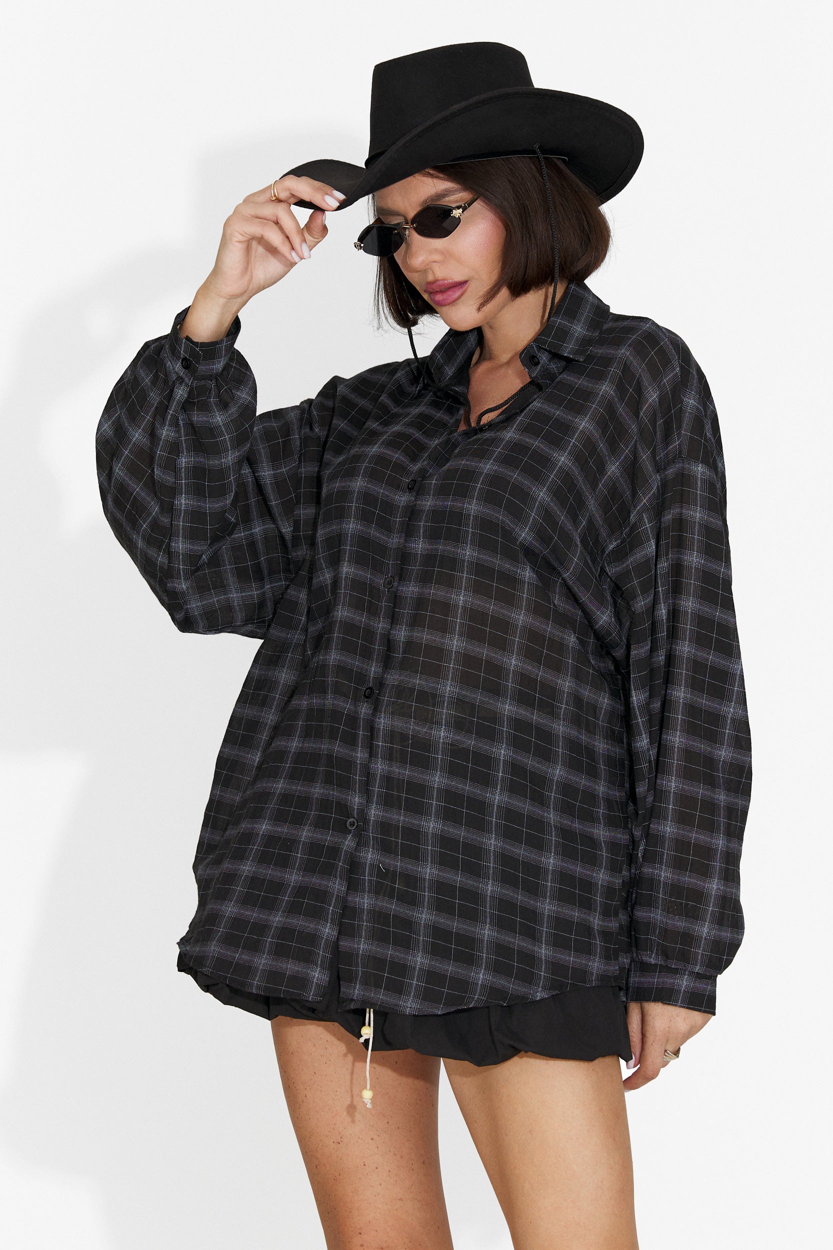 Camicia Casual Nera da Donna di Vanga Bogas