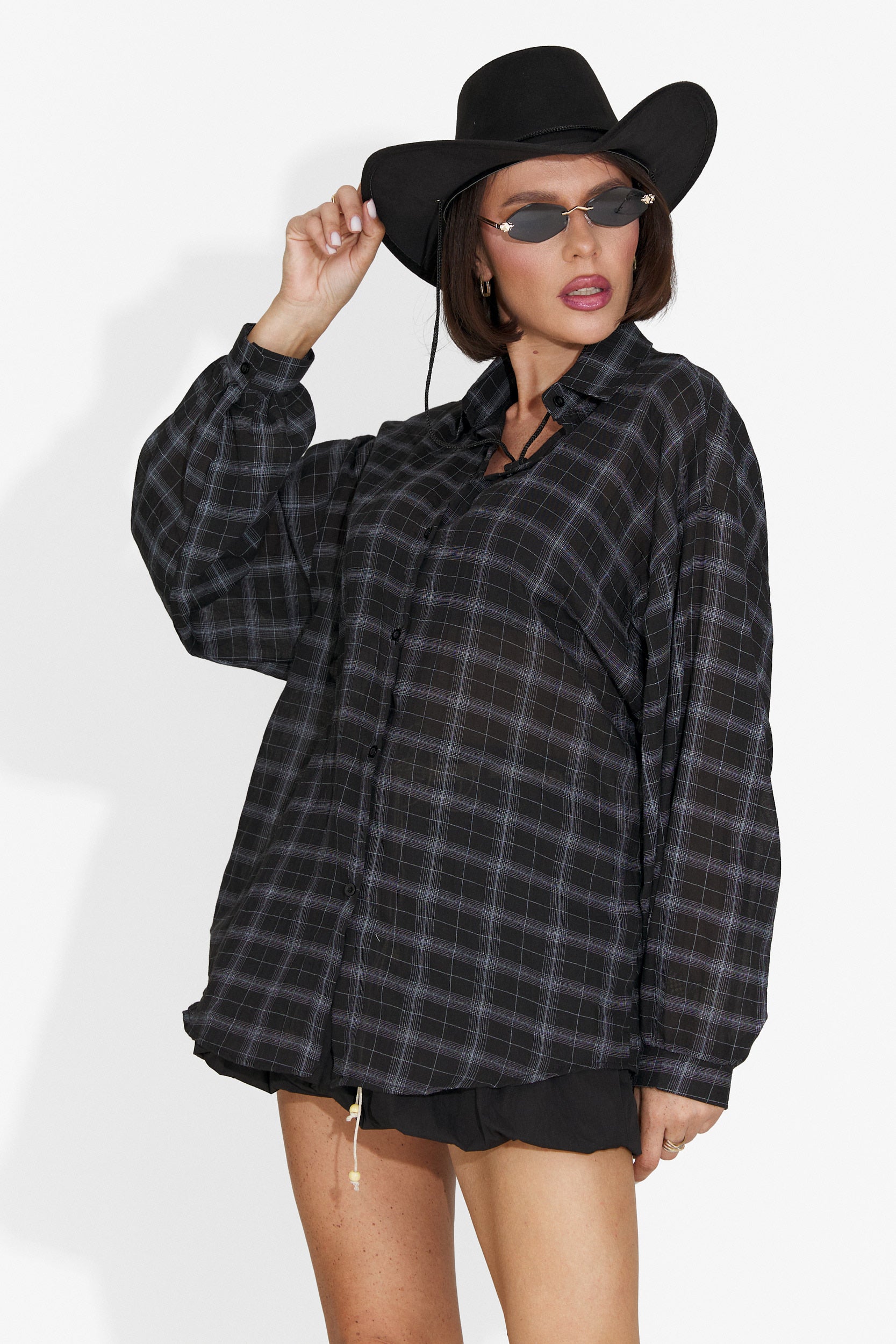 Camicia Casual Nera da Donna di Vanga Bogas