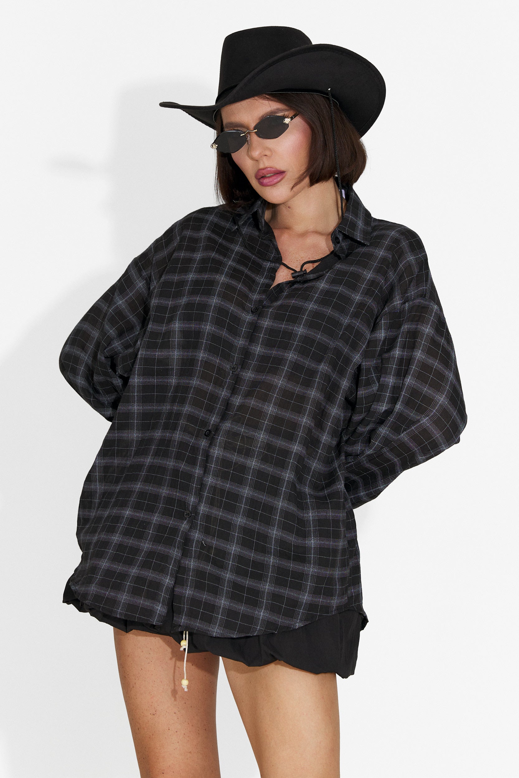 Camicia Casual Nera da Donna di Vanga Bogas