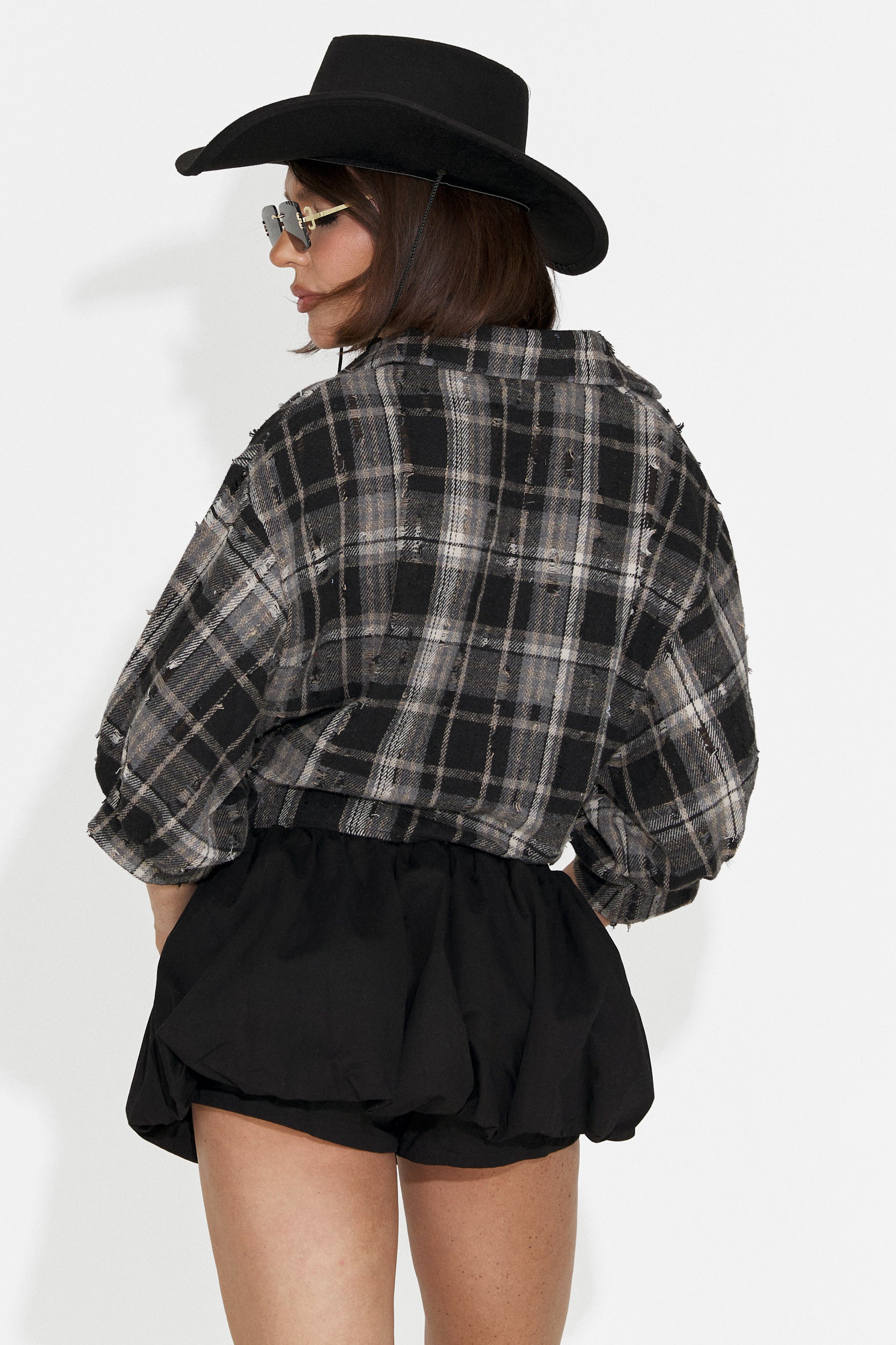 Camicia Casual Nera da Donna di Zenaida Bogas