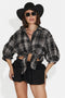 Camicia Casual Nera da Donna di Zenaida Bogas