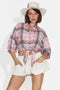 Camicia Rosa Casual da Donna di Daciana Bogas