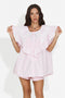 Camicia casual da donna rosa Karlasia Bogas