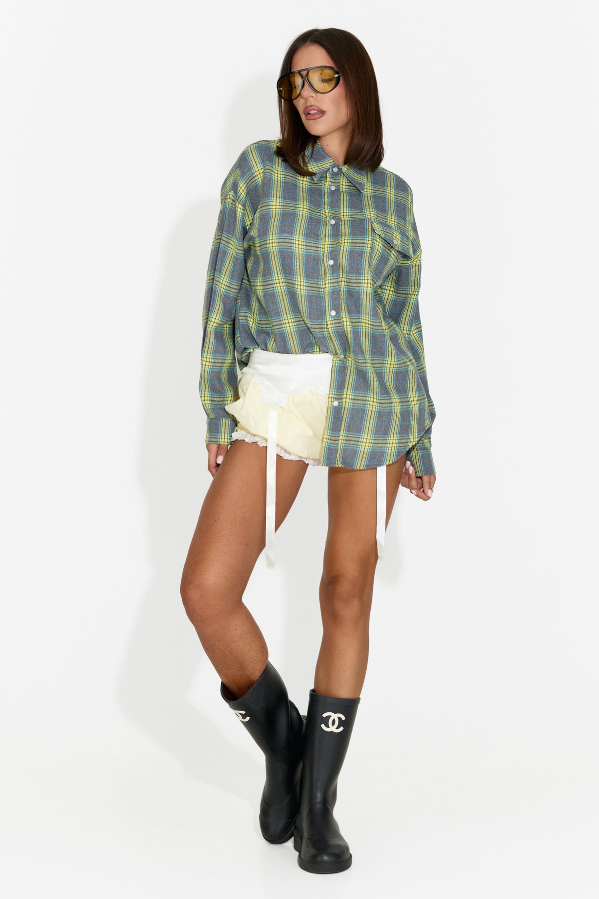 Camicia da donna casual verde Importas Bogas