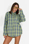 Camicia da donna casual verde Importas Bogas