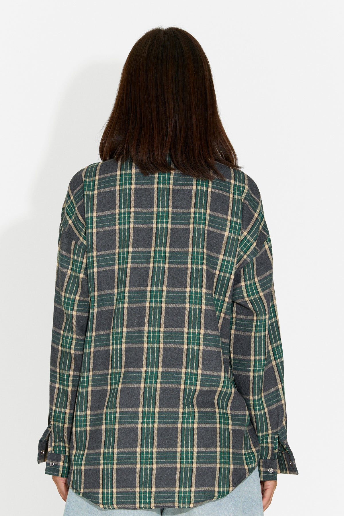 Camicia da donna casual verde scuro Importas Bogas
