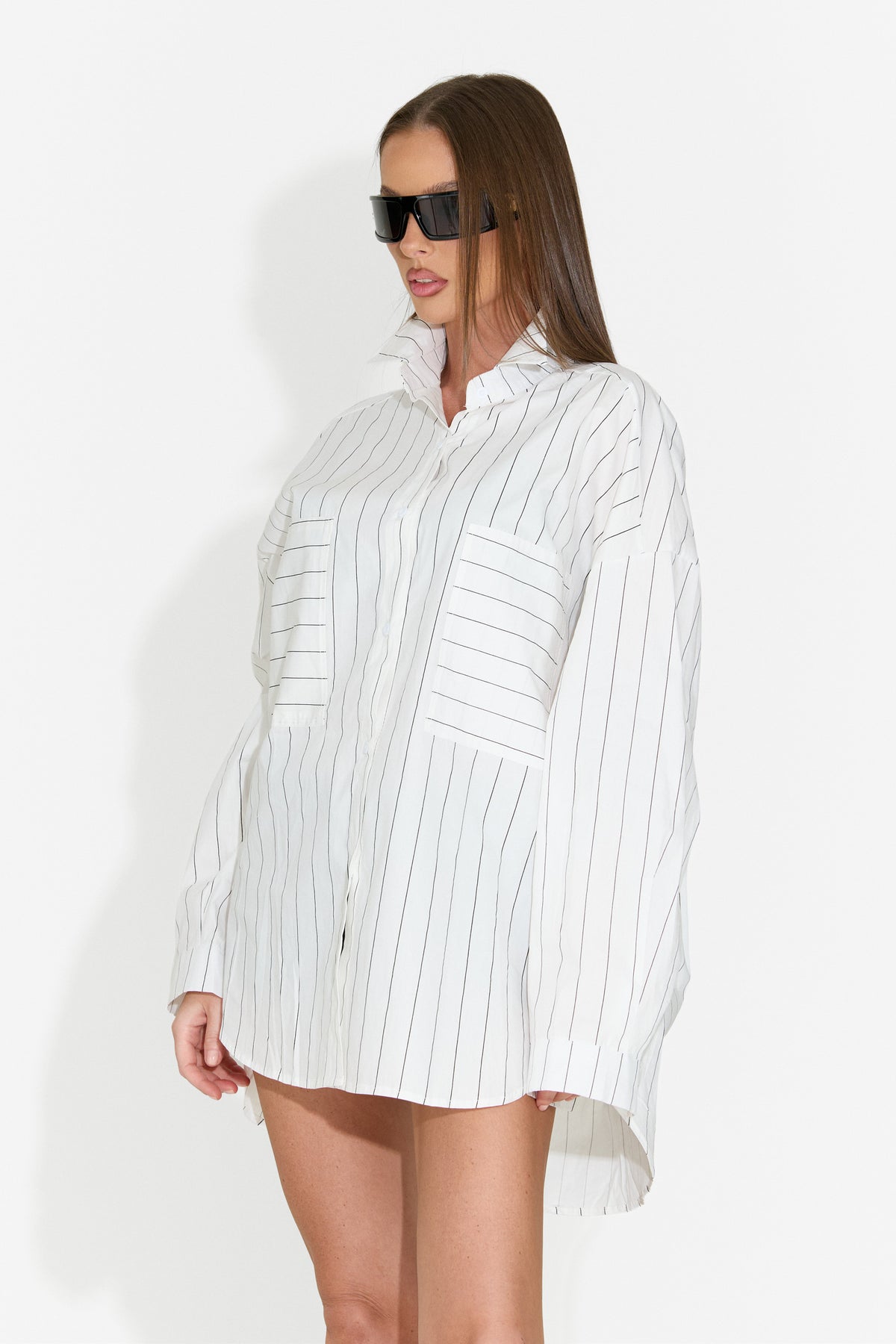 Camicia elegante da donna bianca Tastity Bogas