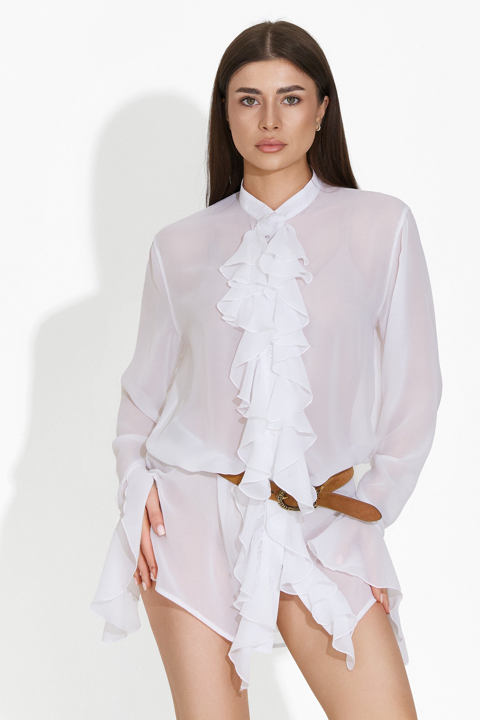 Camicia elegante da donna bianca Iryma Bogas