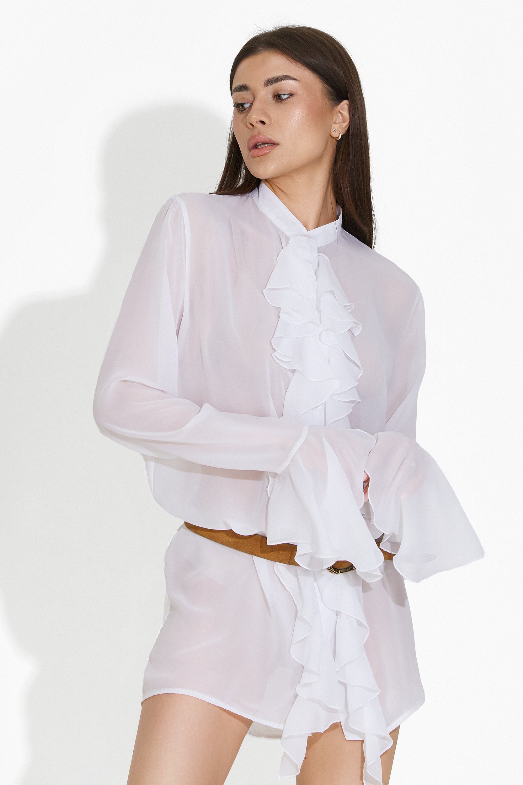 Camicia elegante da donna bianca Iryma Bogas