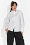 Elegante Blusa Bianca Sienara Bogas per Donne