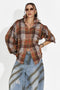 Elegante Camicia Marrone da Donna di Purely Bogas
