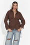 Elegante Camicia Marrone da Donna Sivelia Bogas