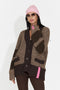 Cardigan casual maro Bloyalia Bogas