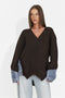 Cardigan casual maro Hinovieza Bogas