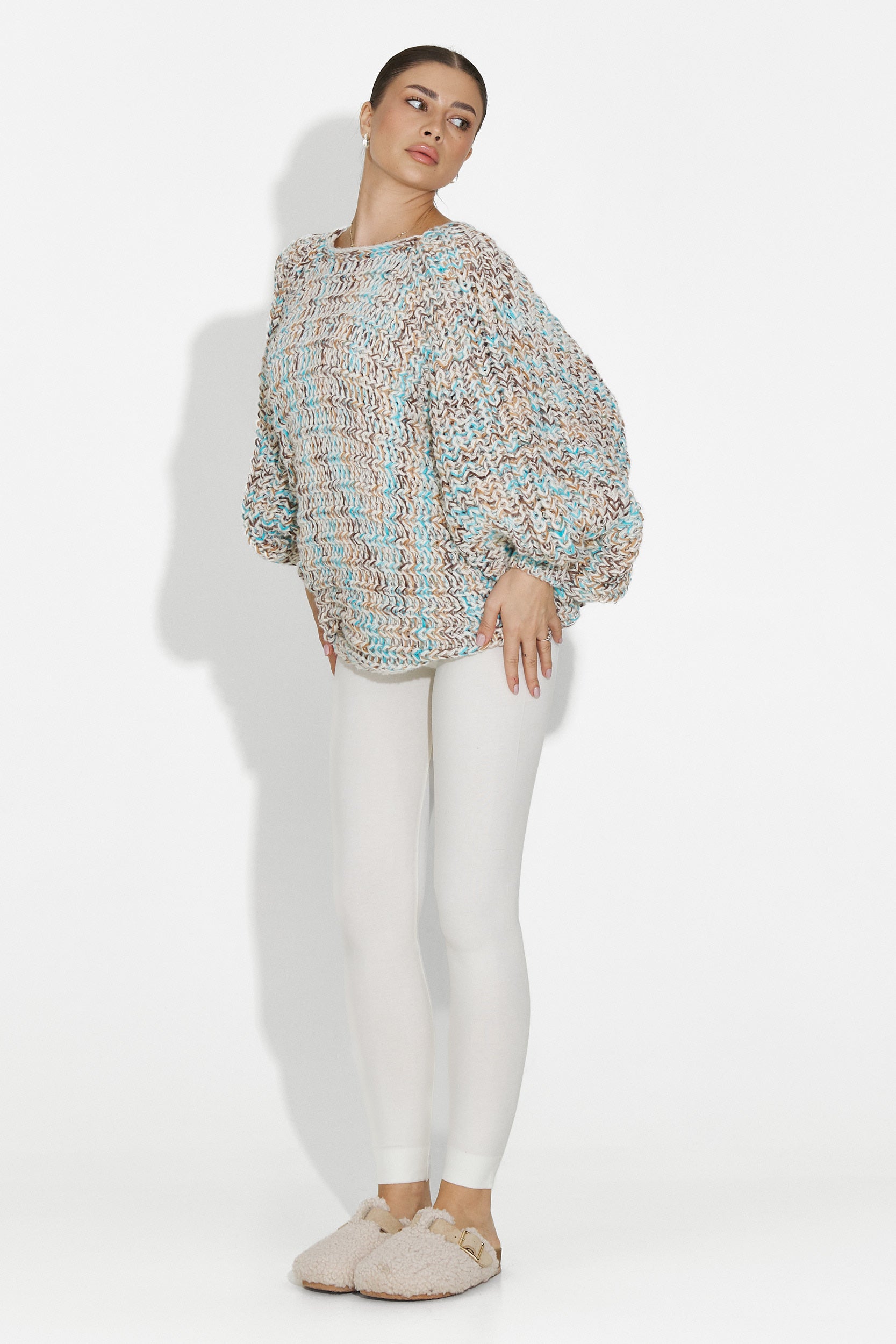 Leggings Comfortlux Beige da Donna di Otalira Bogas