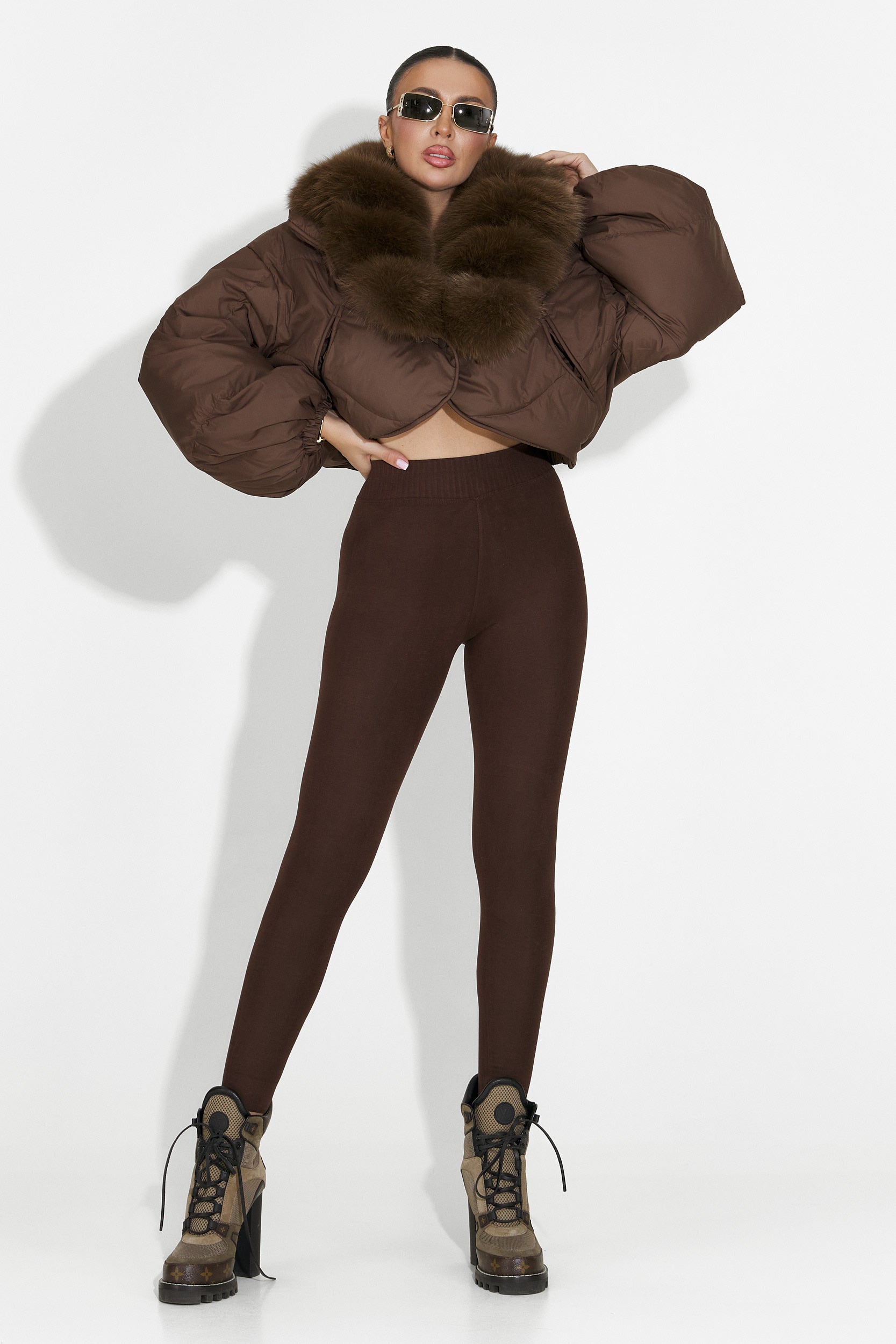 Leggings Comfortlux da Donna Marrone Otalira Bogas