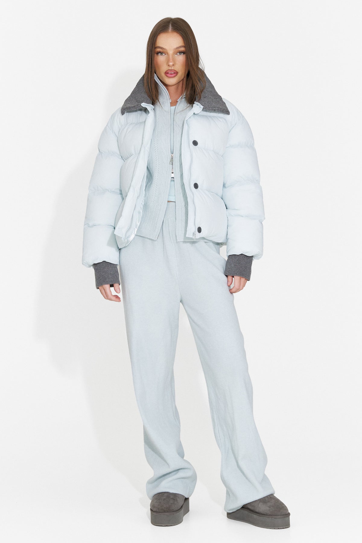 Compleu casual bleu Losisiena Bogas