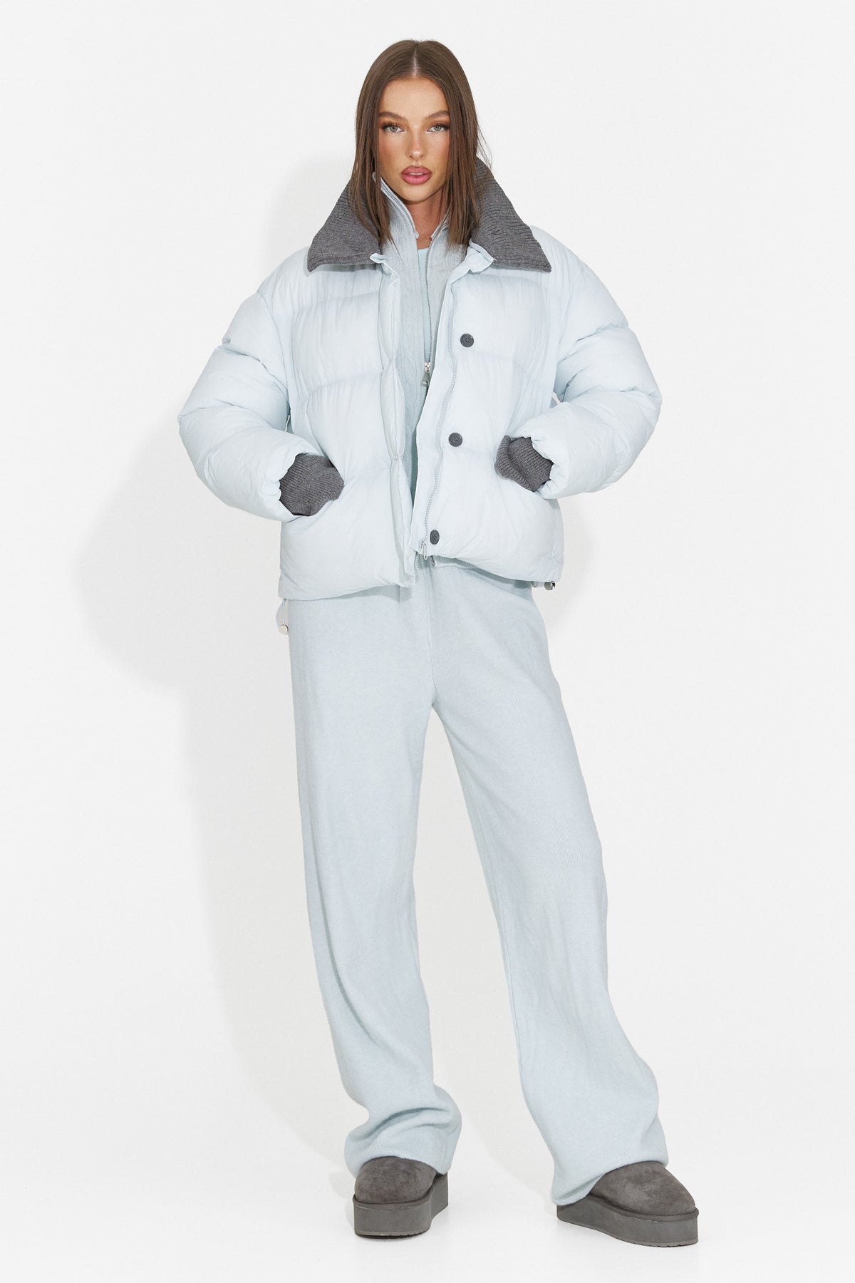 Compleu casual bleu Losisiena Bogas