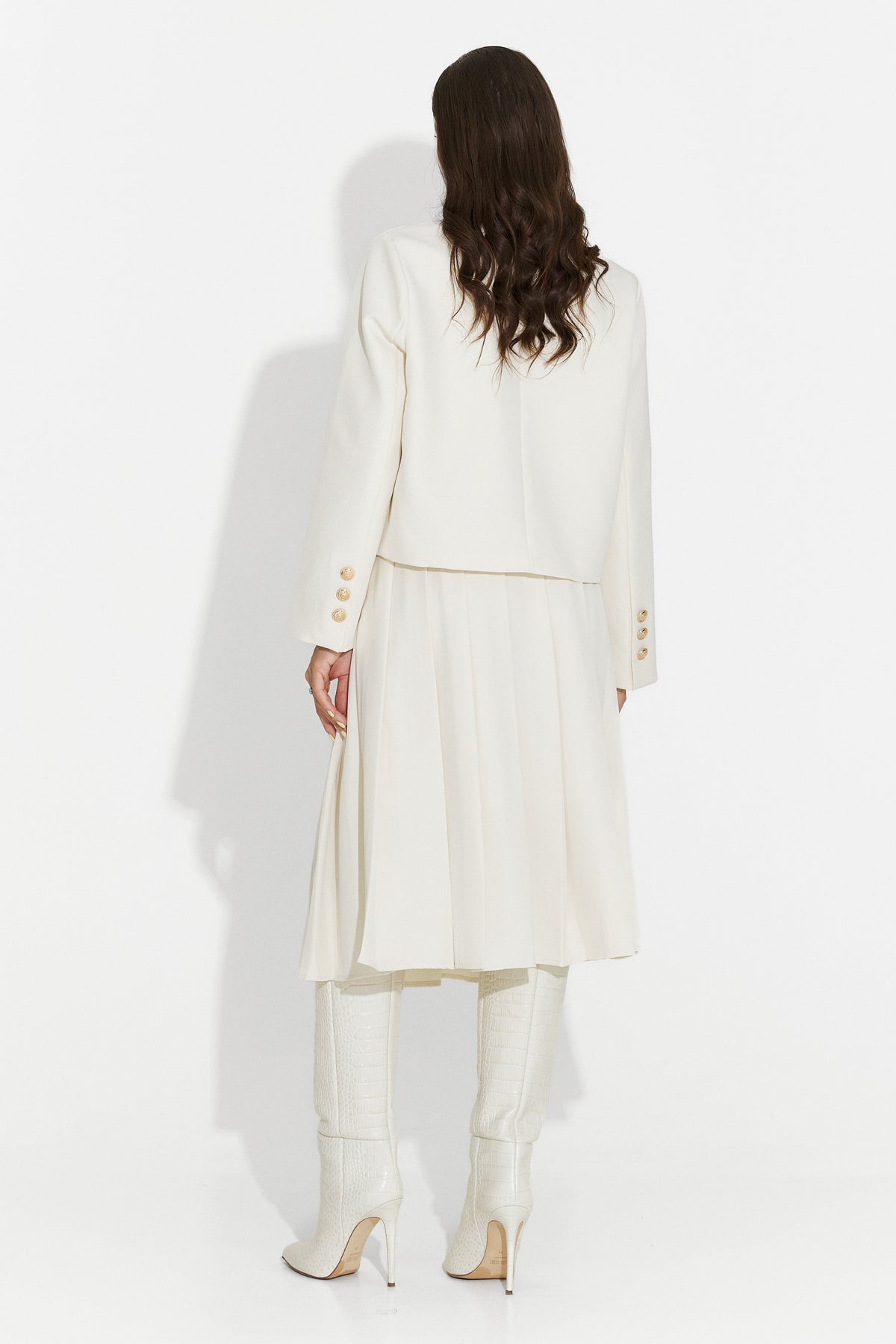 Set di Gonna Midi Beige Aurina Bogas