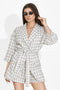 Completo con pantaloni bianchi Yasenia Bogas