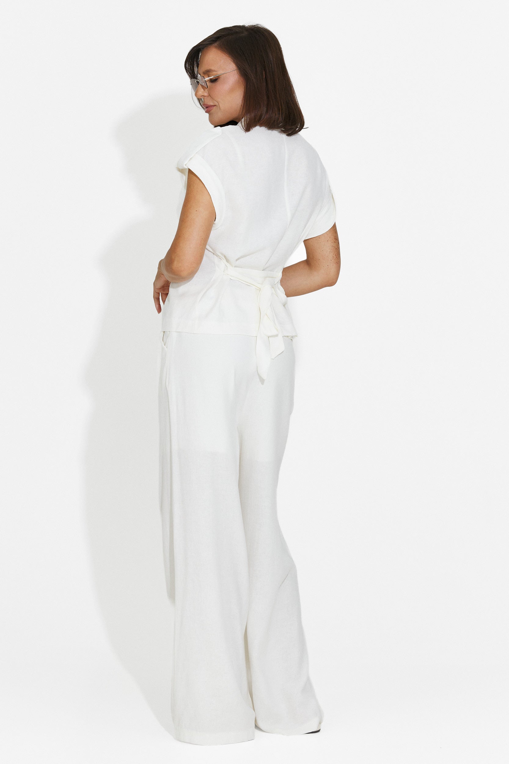 Completo donna casual bianco Zaymar Bogas