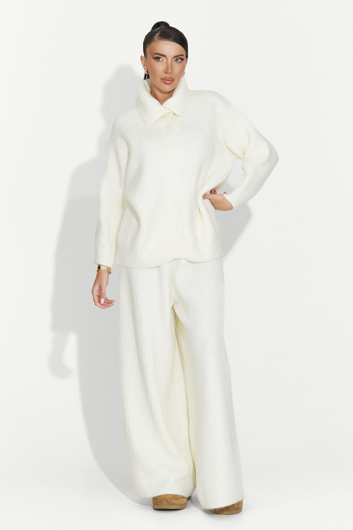 Tuta Casual Beige da Donna di Verlia Bogas