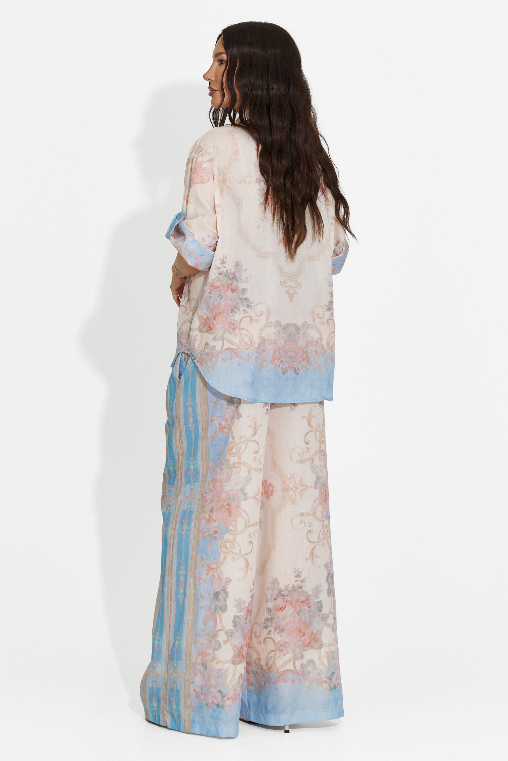 Completo donna casual azzurro Nezela Bogas