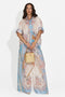 Completo donna casual azzurro Nezela Bogas