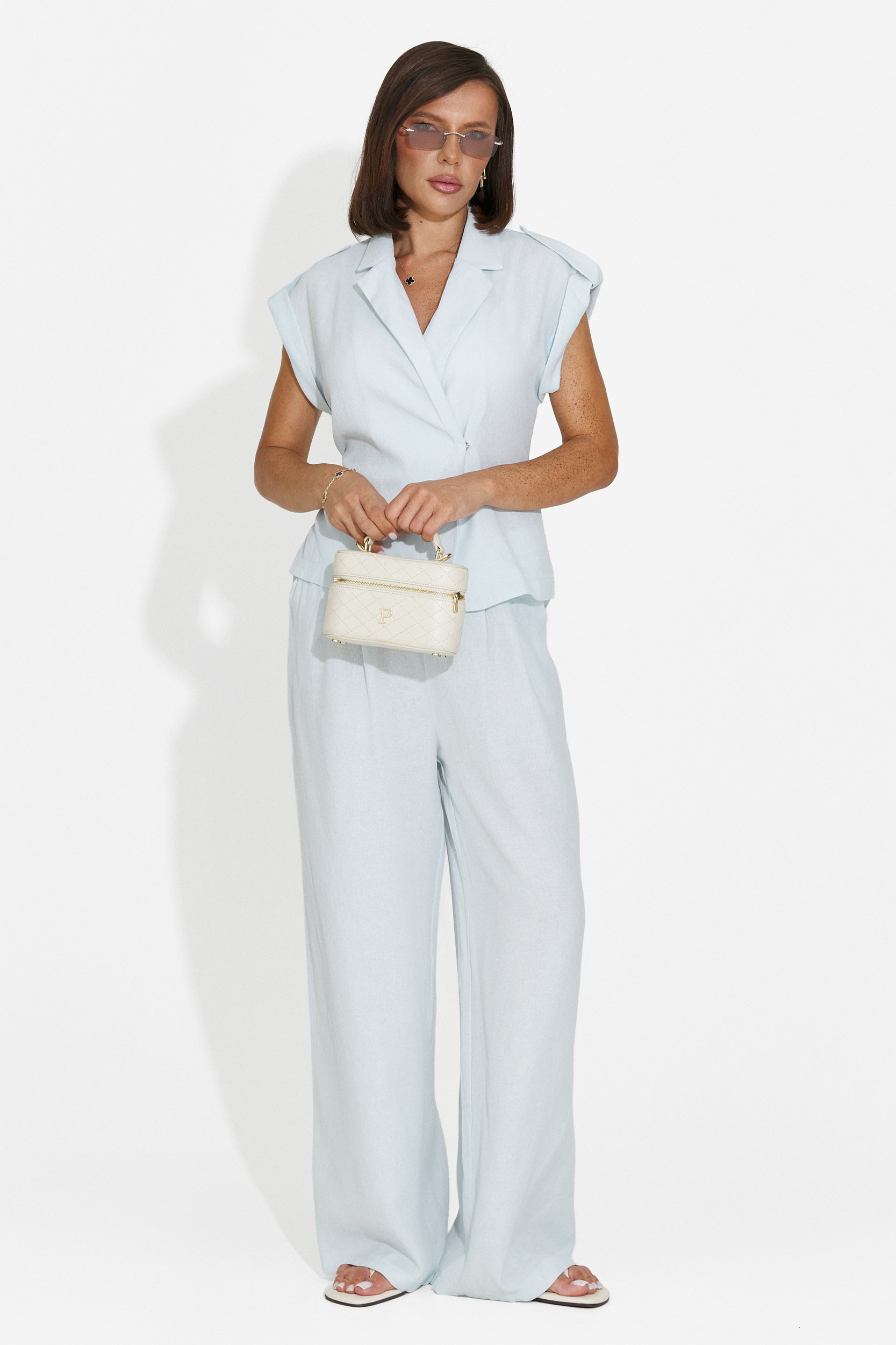 Completo donna casual azzurro Zaymar Bogas