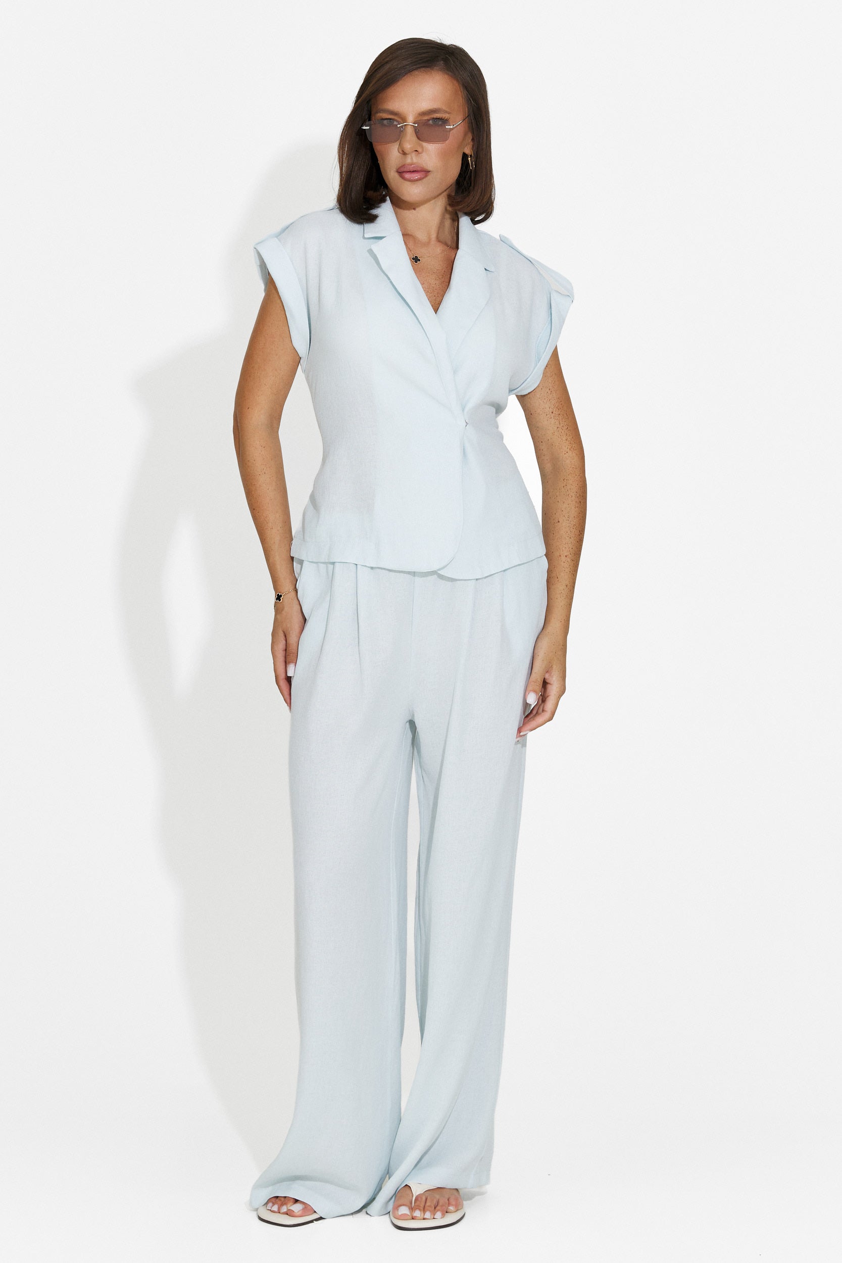 Completo donna casual azzurro Zaymar Bogas