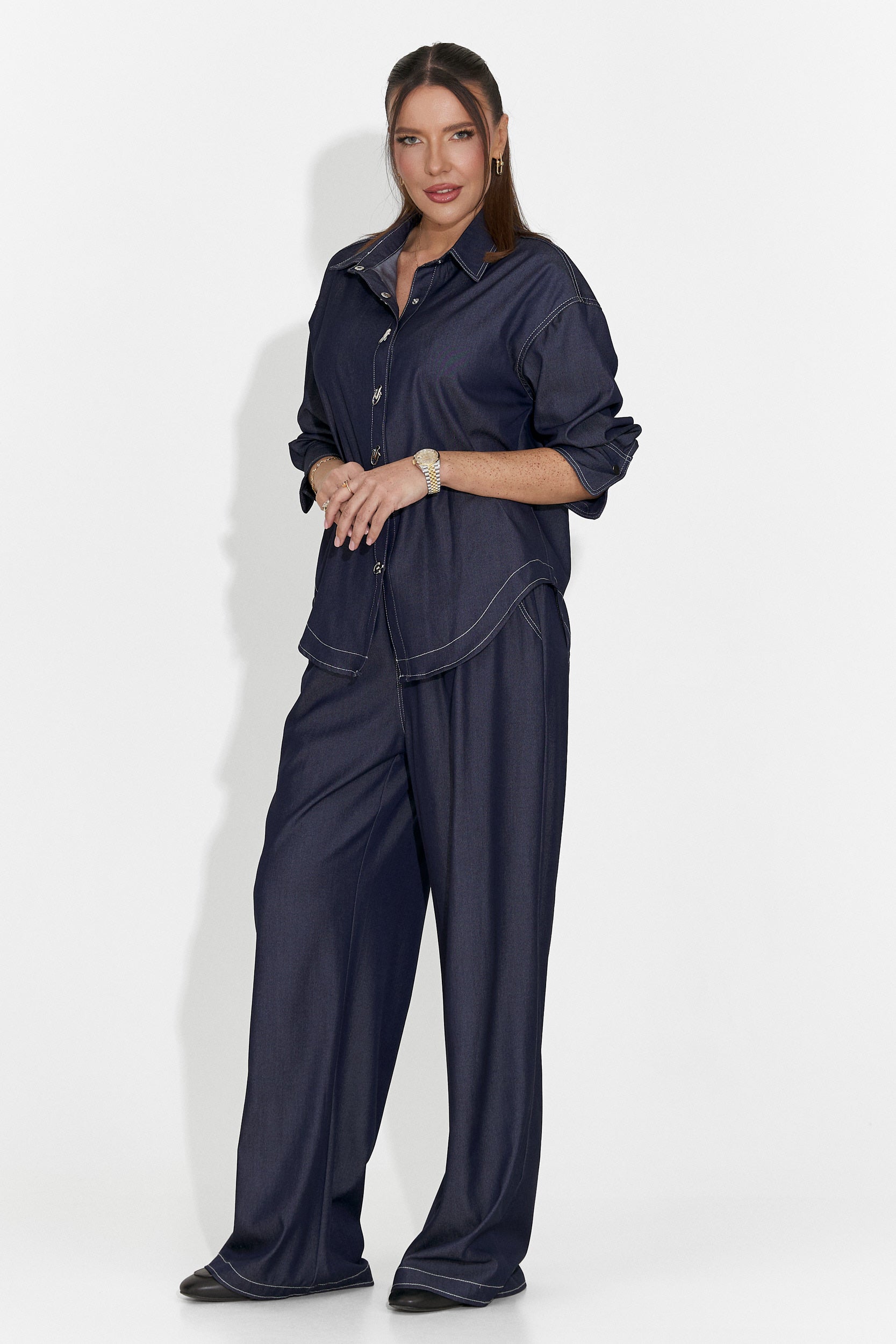 Elisio Bogas Tuta Casual Blu Navy da Donna