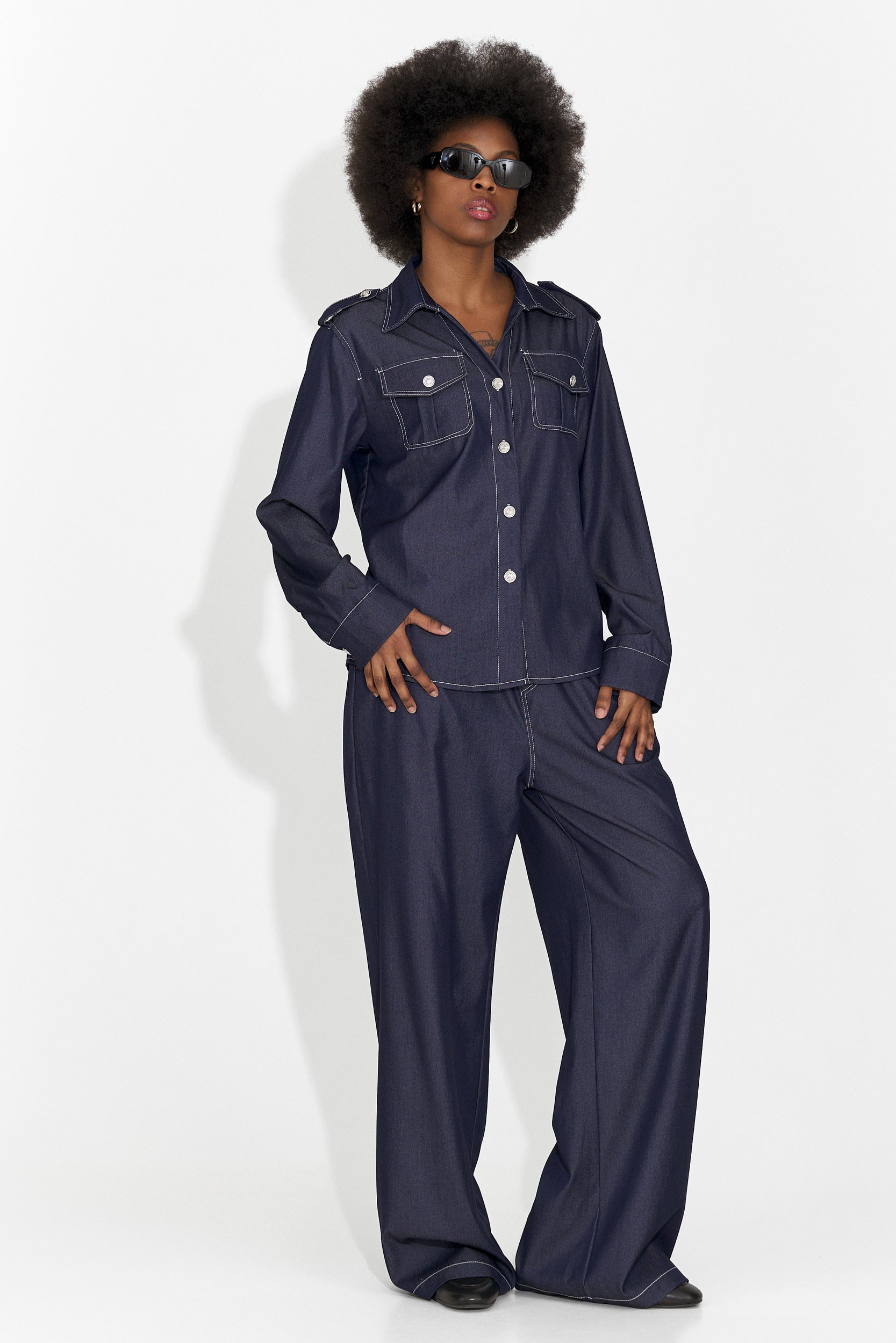Tuta Casual Blu Navy da Donna di Vertija Bogas